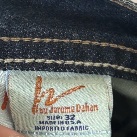 Citizens of Humanity Ingrid #002 Low Waist Flare Jeans Dark Denim Wash Y2K - Picture 15 of 16